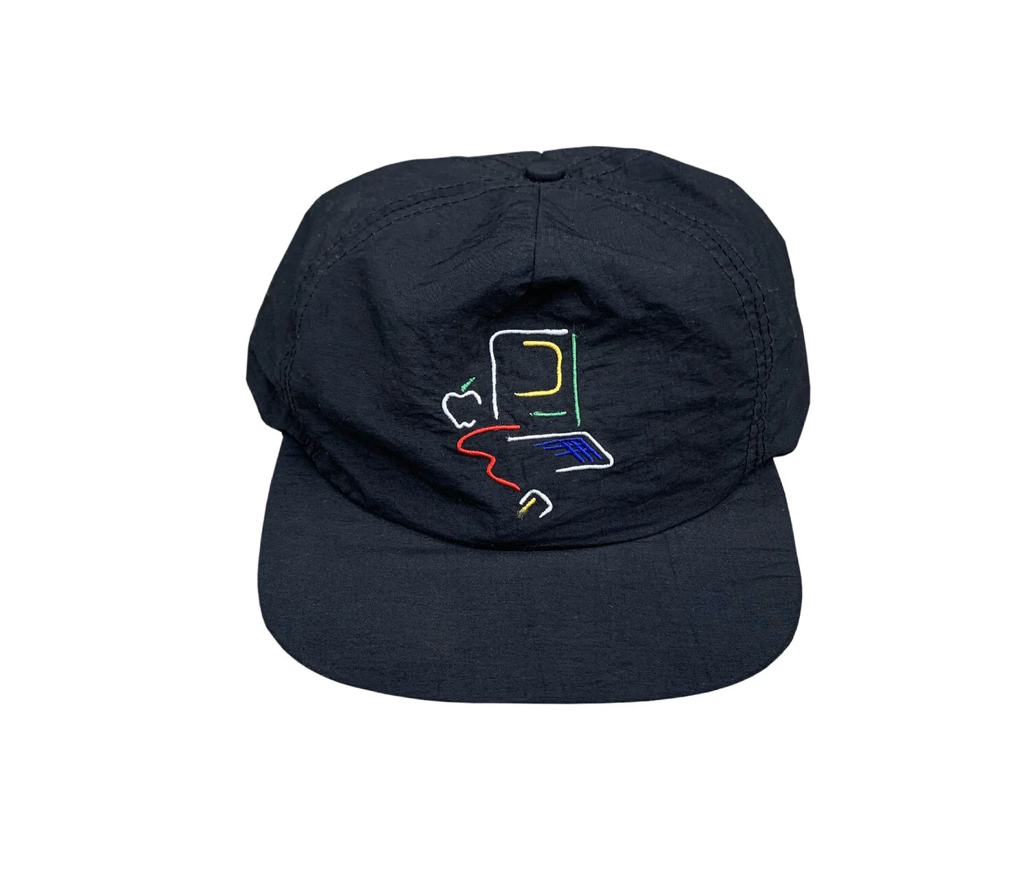 Vintage Apple Macintosh Nylon Snapback — RootsBK